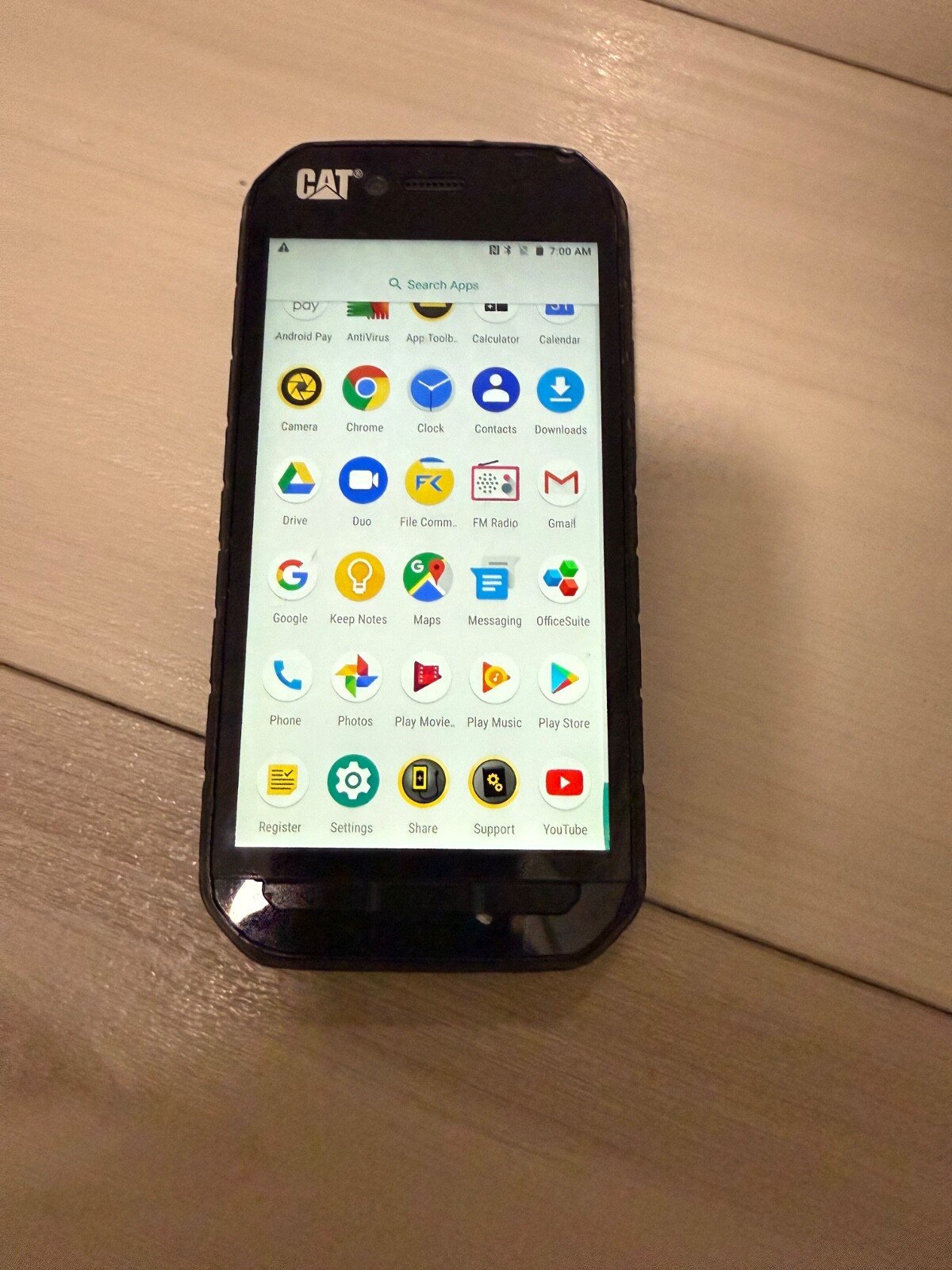 Téléphone robuste CAT 4G LTE – Appels et partage de connexion