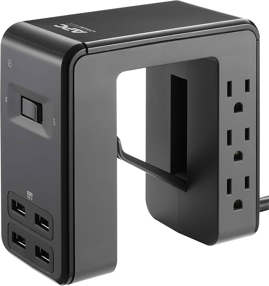 Station d’alimentation APC PE6U4 – 6 prises et 4 ports USB/