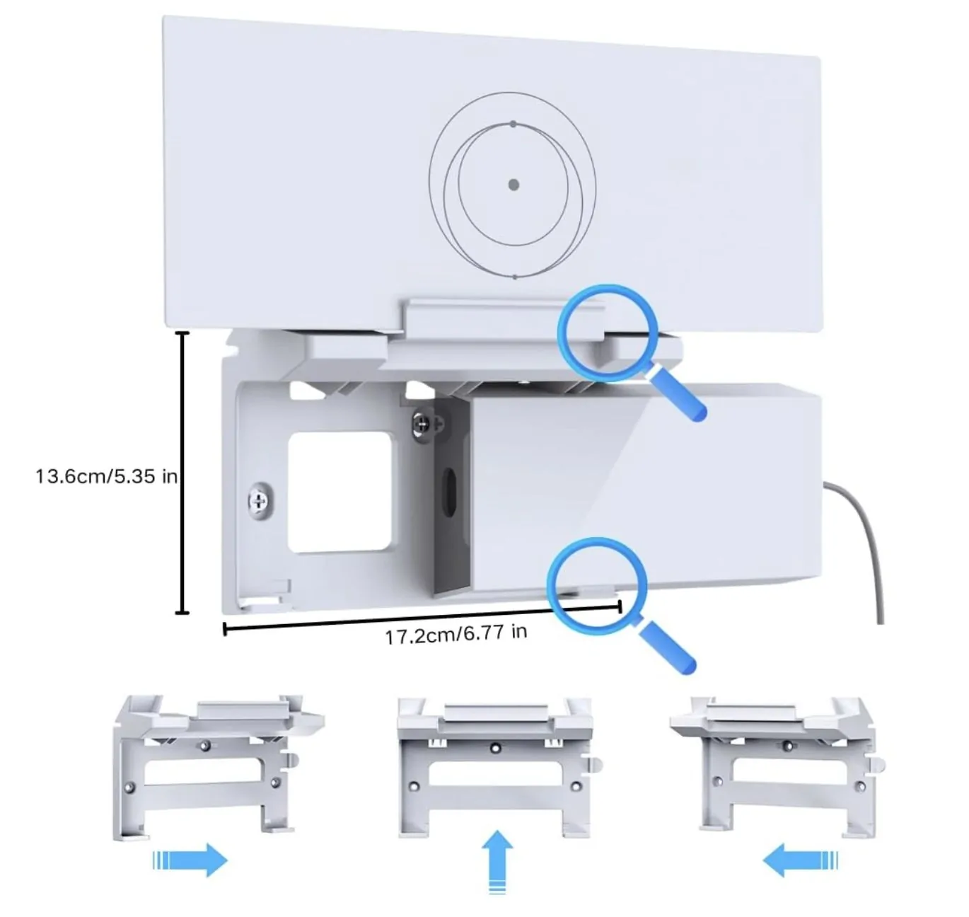 Support mural pour routeur et bloc d’alimentation Starlink Standard V4 - Image 2