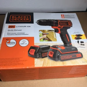 Perceuse-visseuse sans fil BLACK+DECKER 20V MAX