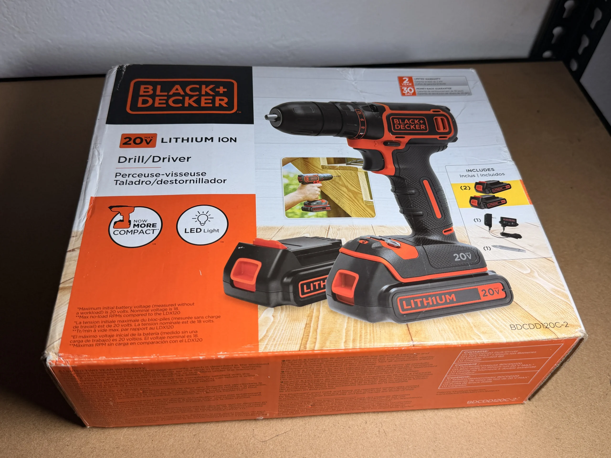 Dril-vis san fil BLACK+DECKER 20V MAX