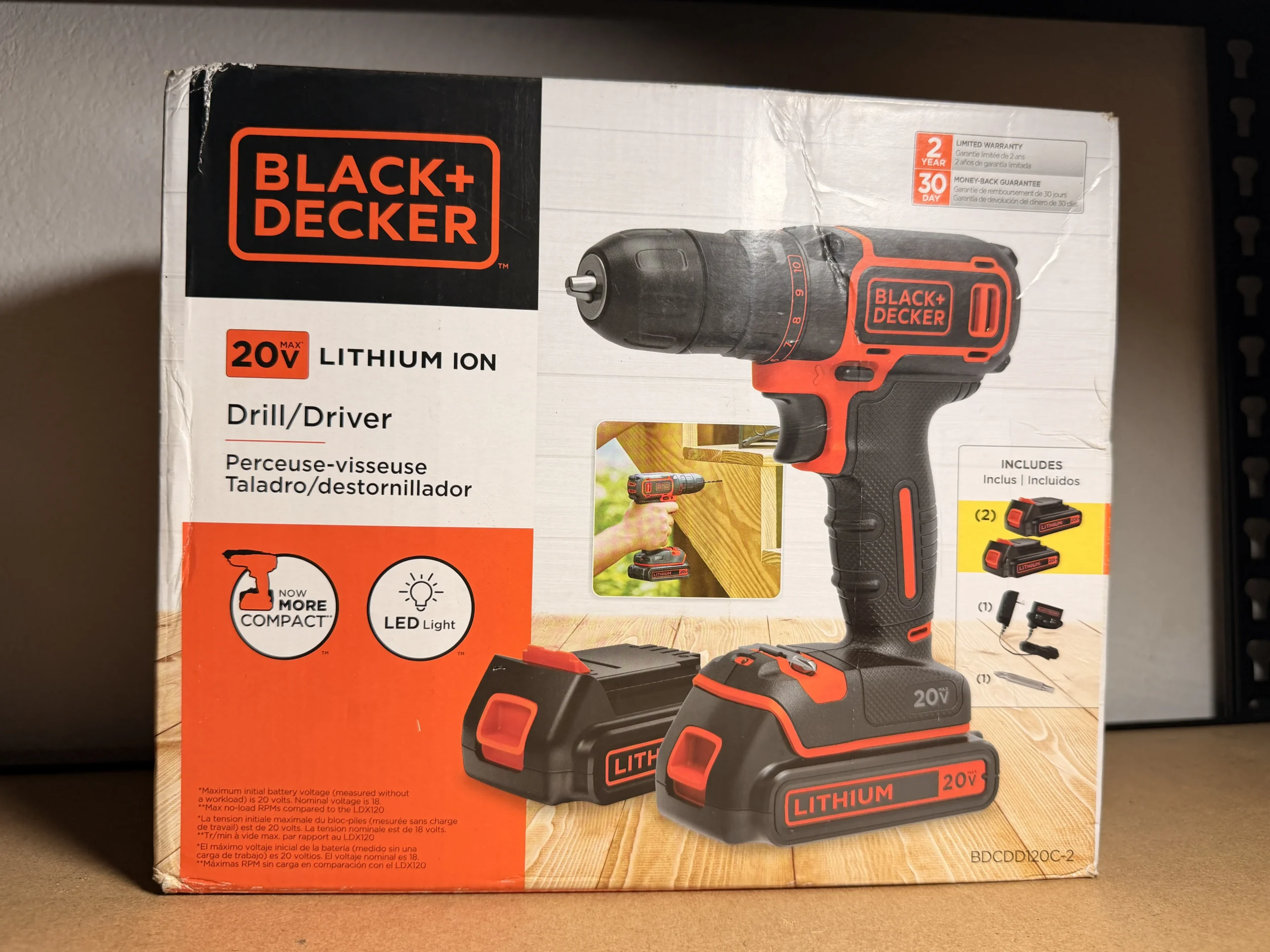 Perceuse-visseuse sans fil BLACK+DECKER 20V MAX - Image 2