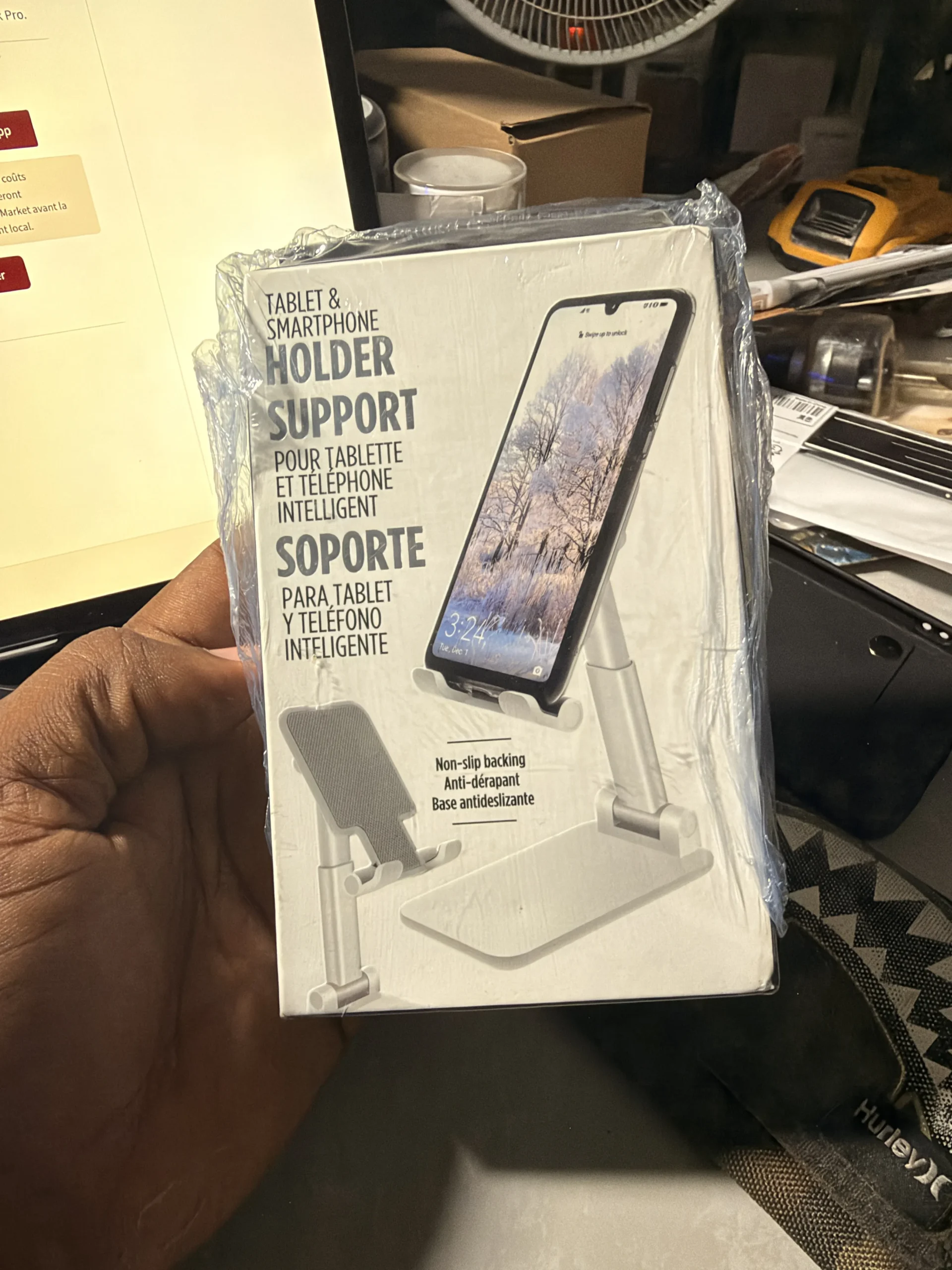Sipò telefòn ki pliye e ki regle Tech1