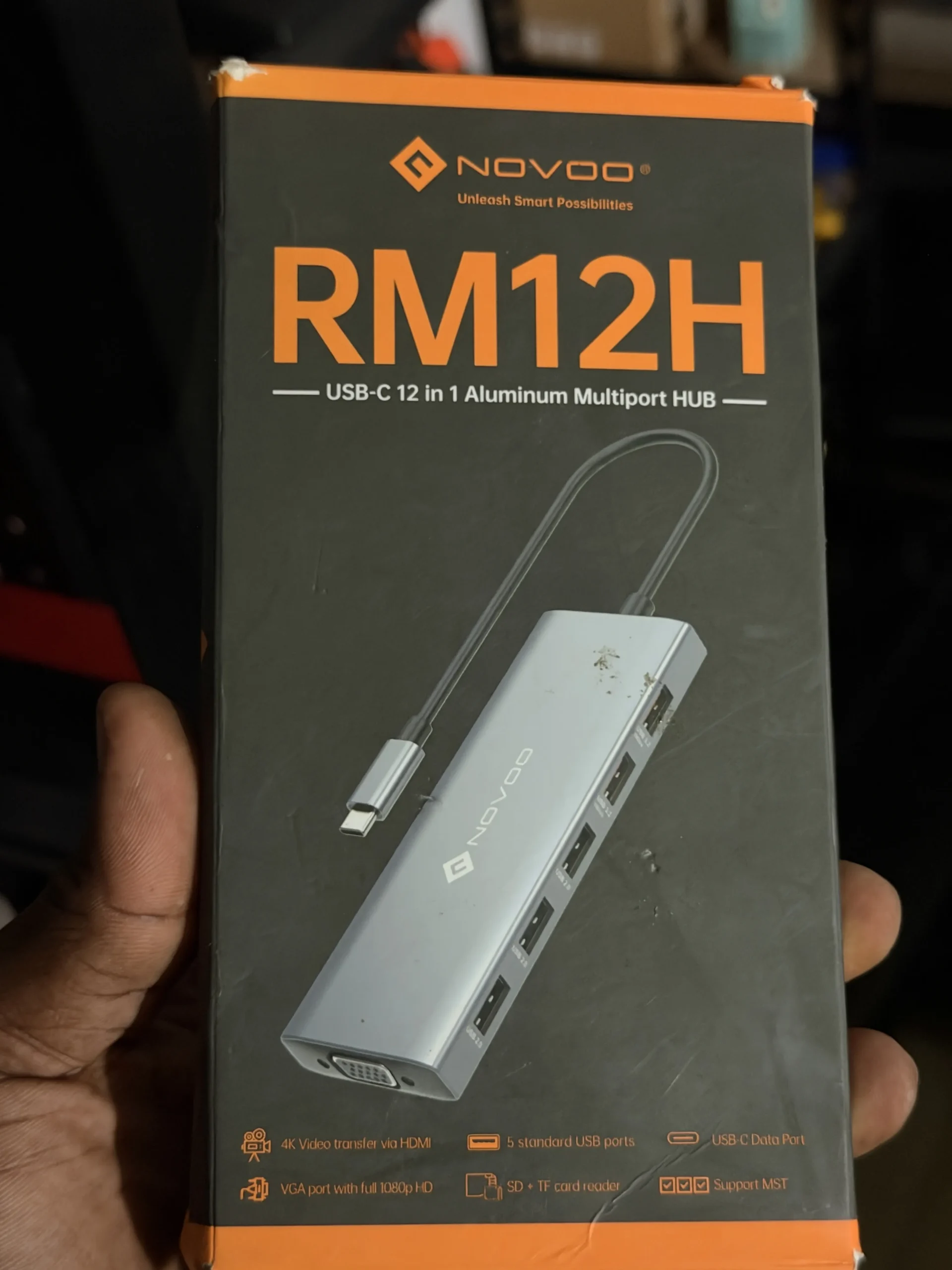 Station d’accueil NOVOO USB-C 12-en-1 - Image 2
