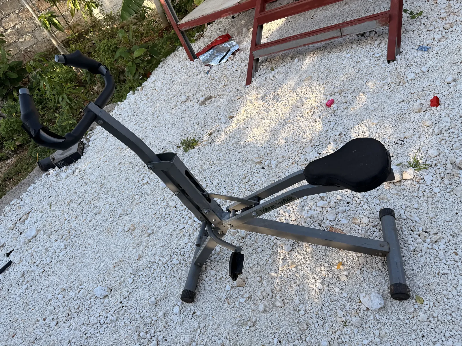 Aparèy fitness ansyen Bollinger TrimRider – Pou enspekte oswa pou pyès