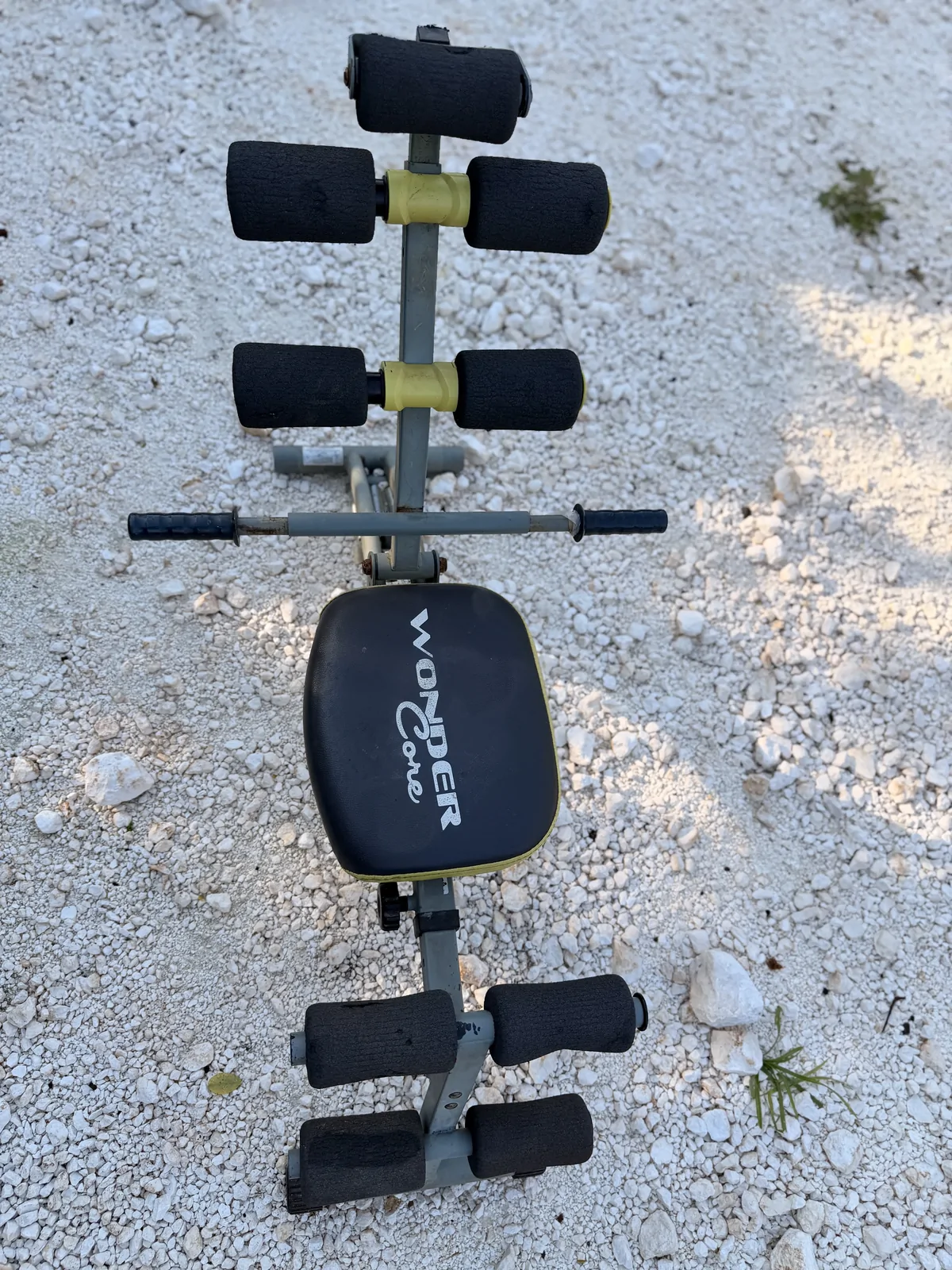 Aparèy mouskilasyon pou vant Wonder Core – Fitness lakay – Okazyon