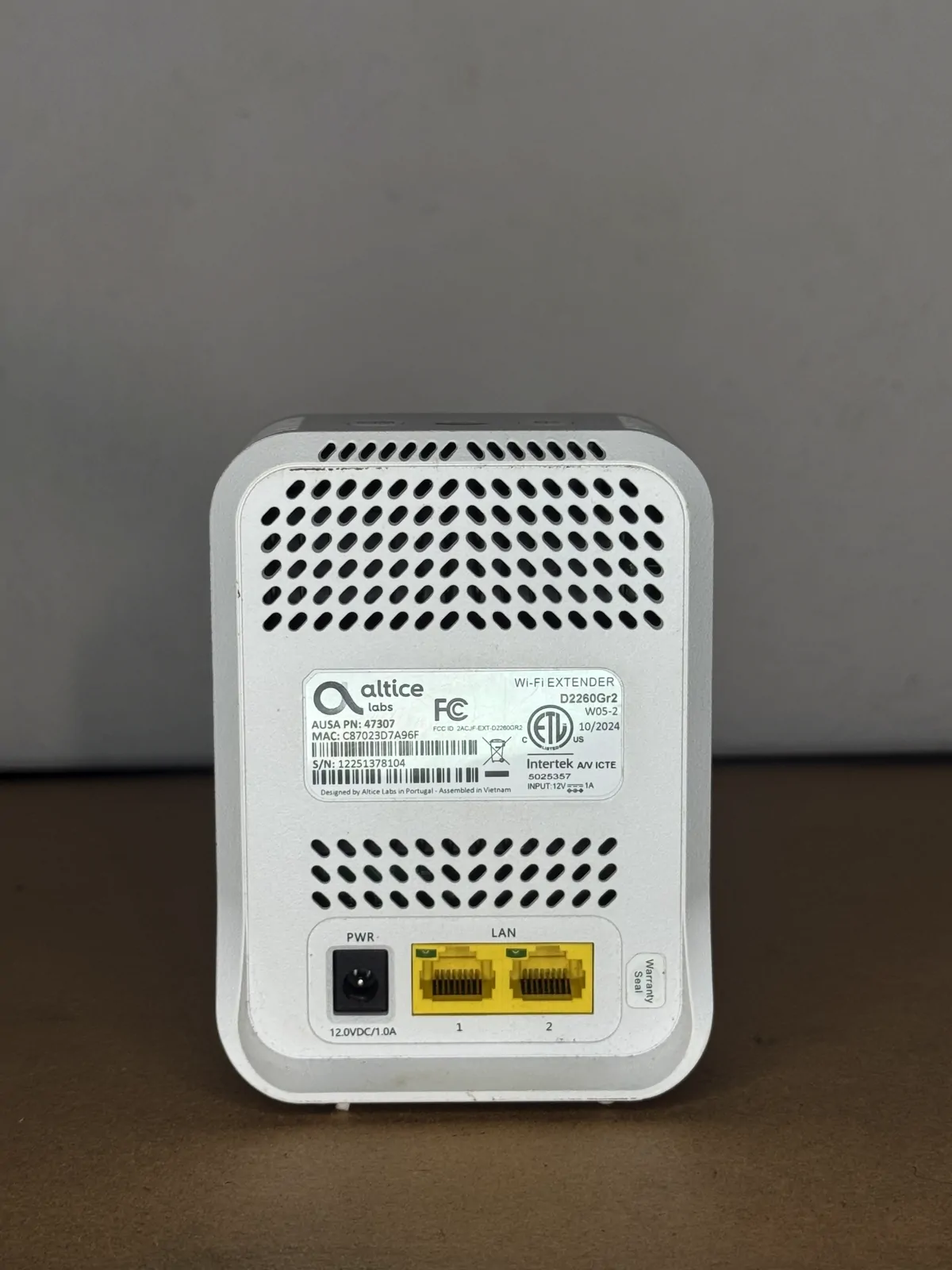 Répéteur Wi-Fi Altice Labs D2260Gr2 – Seconde main