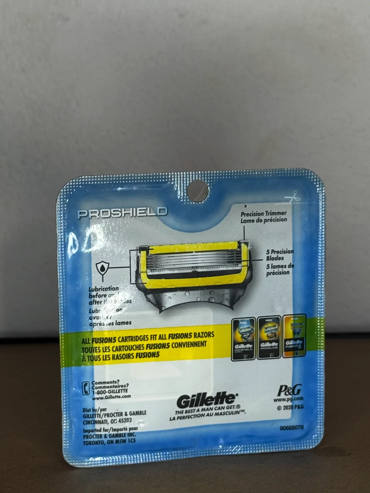 Ensemble Gillette ProShield – Rasoir + 11 cartouches – Image 5