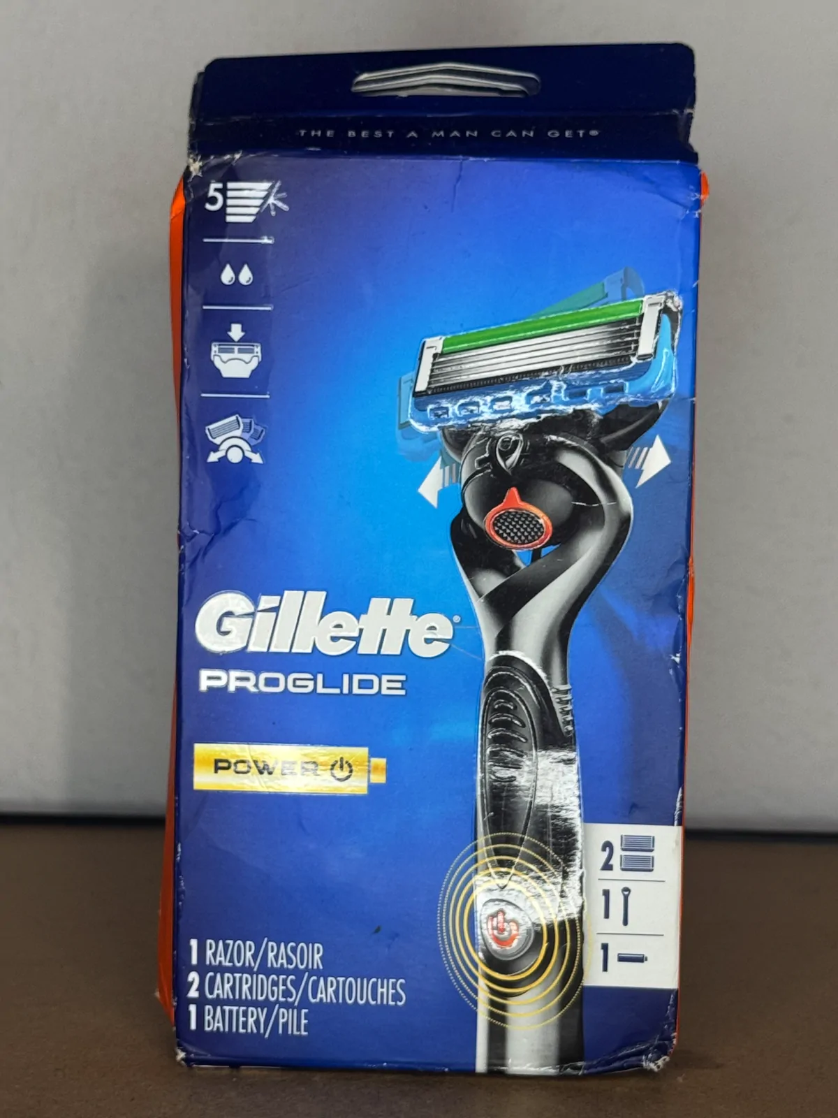 Ensemble Gillette ProShield – Rasoir + 11 cartouches – Image 4