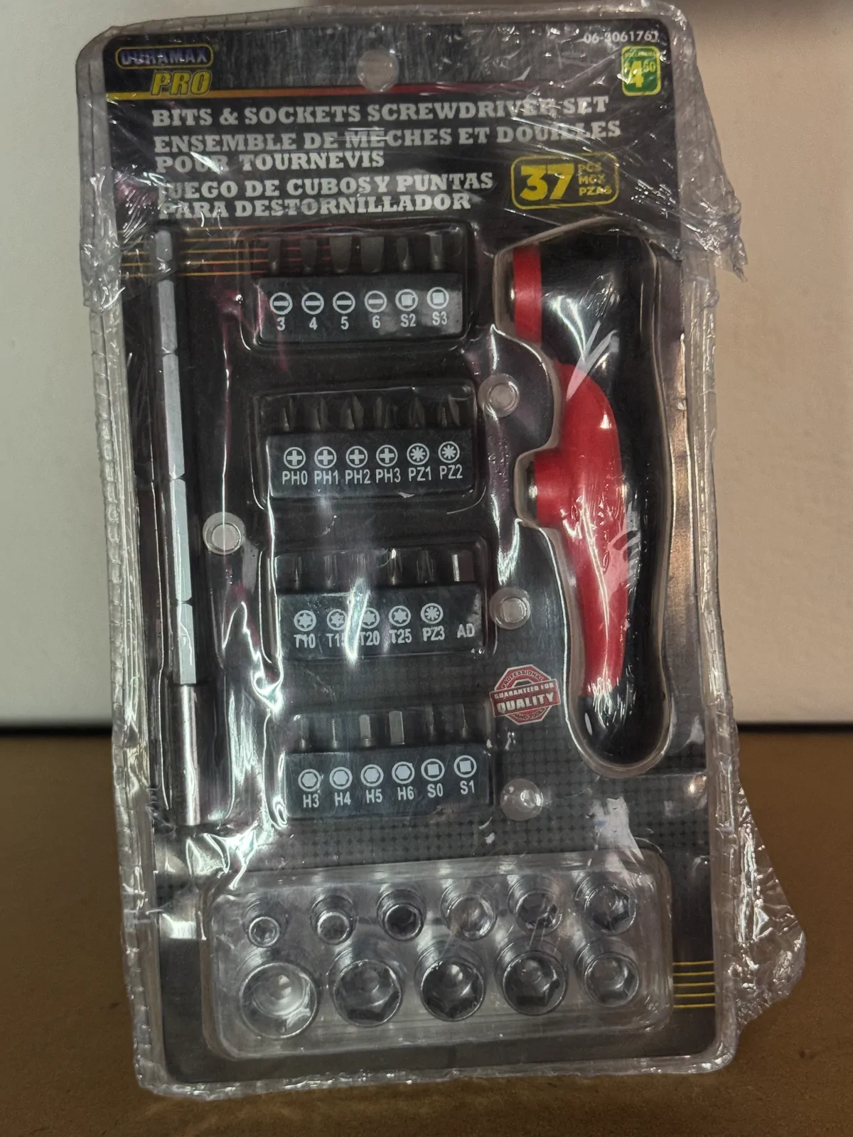 Ensemble de tournevis, embouts et douilles Duramax Pro – 37 pièces