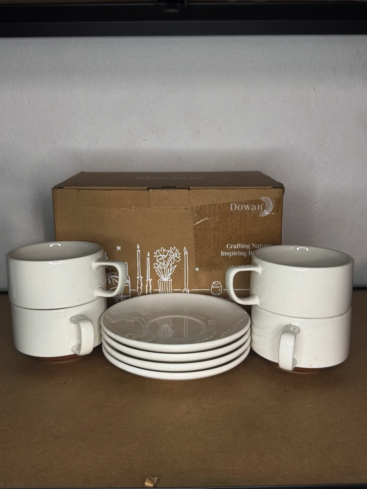 Ensemble de 4 tasses en céramique – Image 3