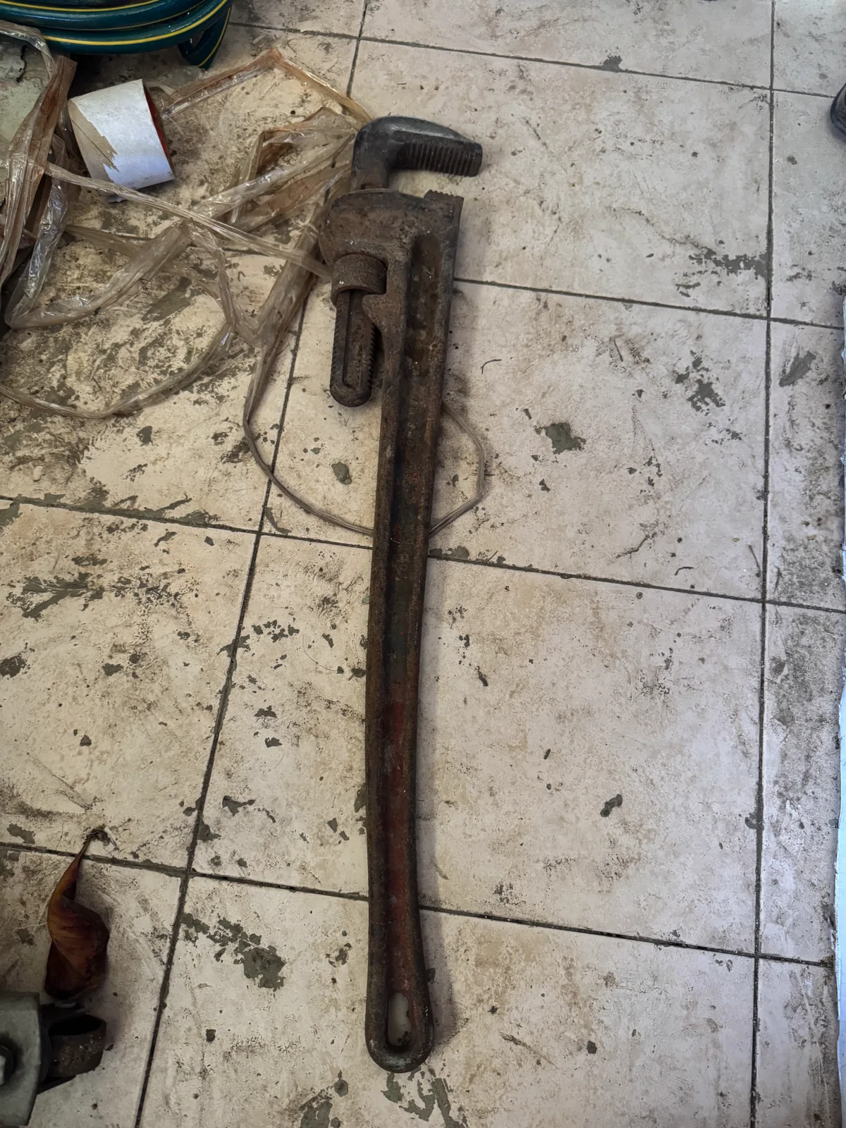 Clé à griffe / Clé serre-tube Stillson professionnelle – Grande taille – Image 3
