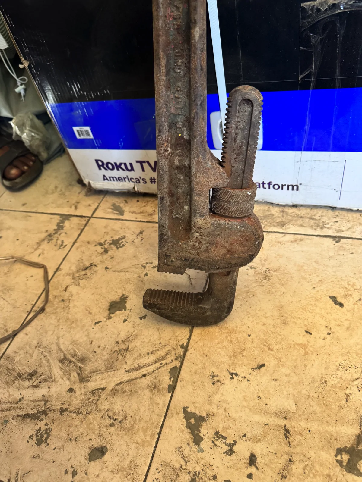 Clé à griffe / Clé serre-tube Stillson professionnelle – Grande taille