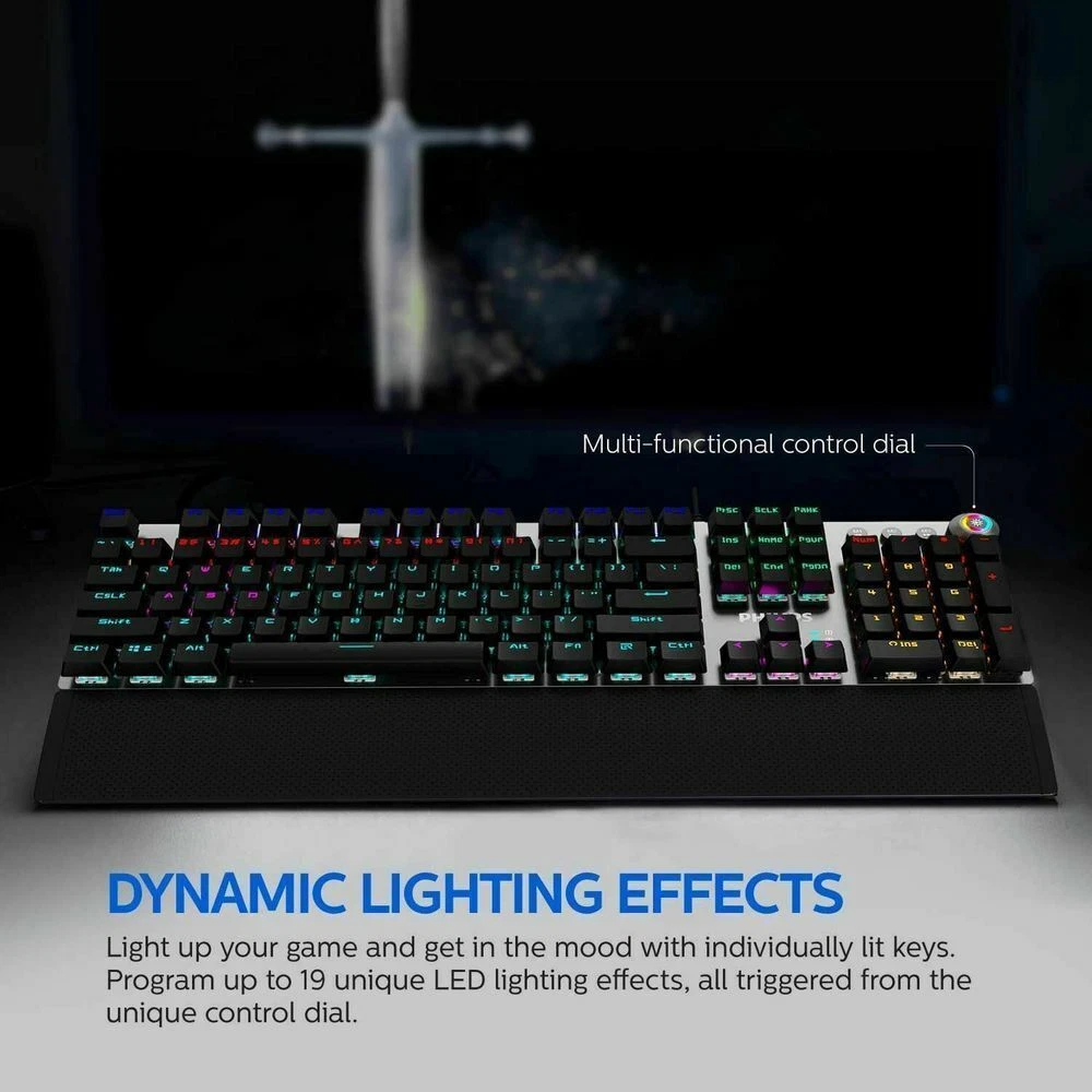 Clavier Gaming Mécanique Philips Momentum SPK8614/00 – RGB – Image 3