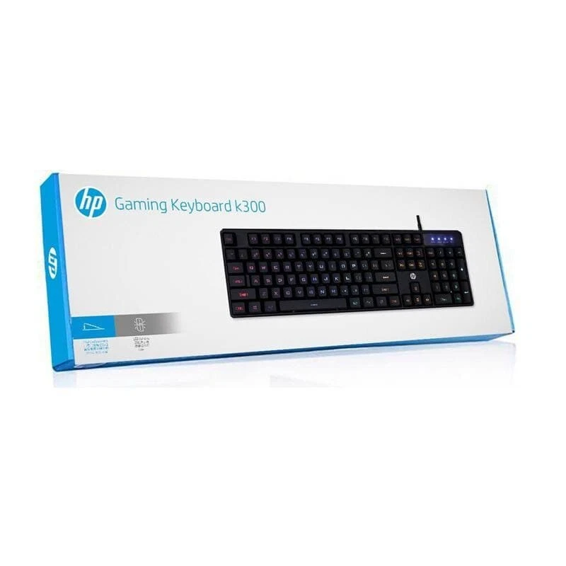 Clavier Gaming HP K300 – Rétroéclairé LED