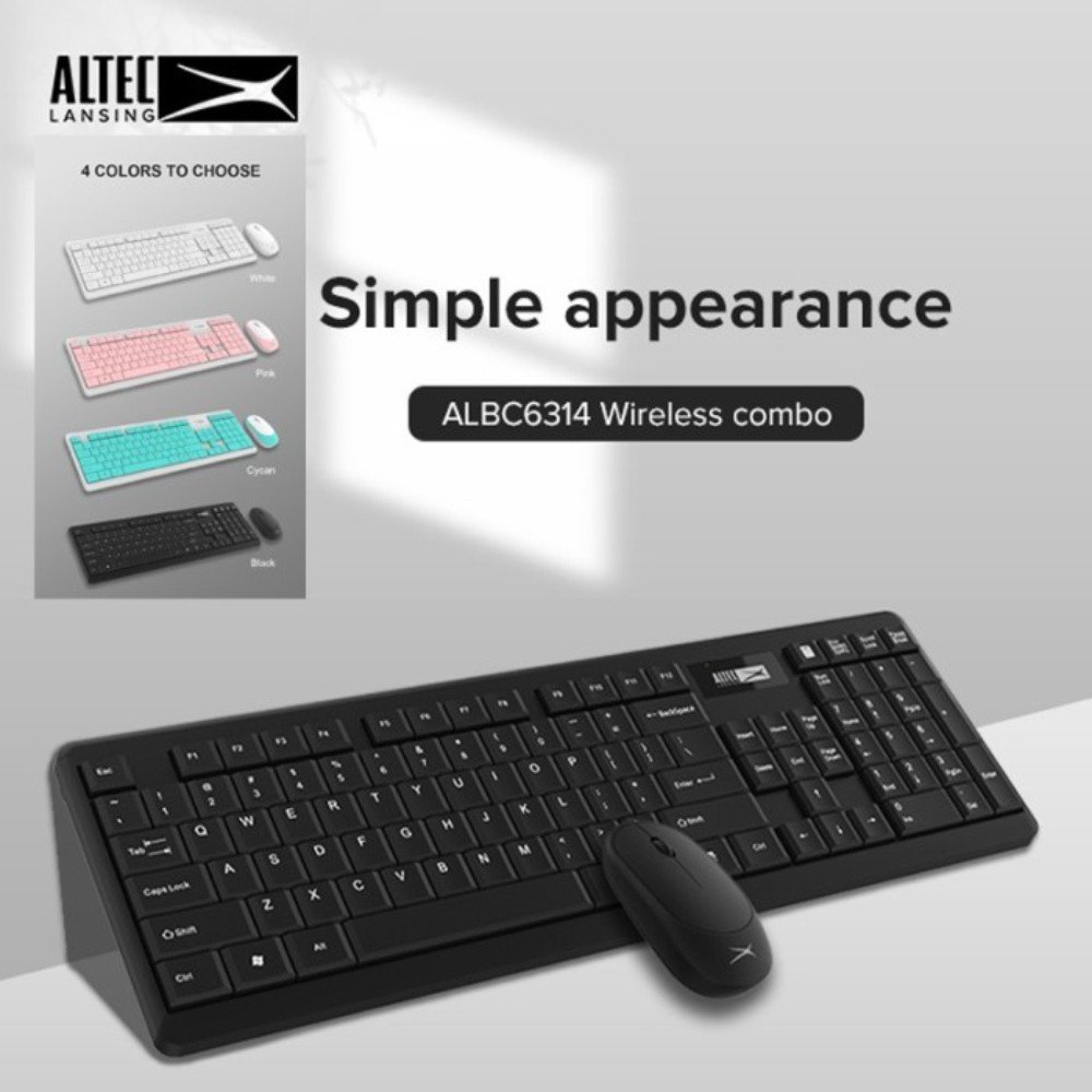 Ensemble Clavier et Souris Sans Fil Altec Lansing ALBC6314 – Wireless Combo - Image 2