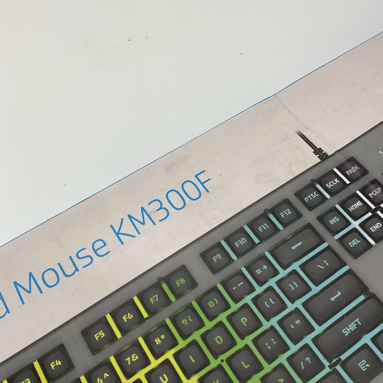 HP KM300F — Ensemble clavier et souris gaming USB rétroéclairés