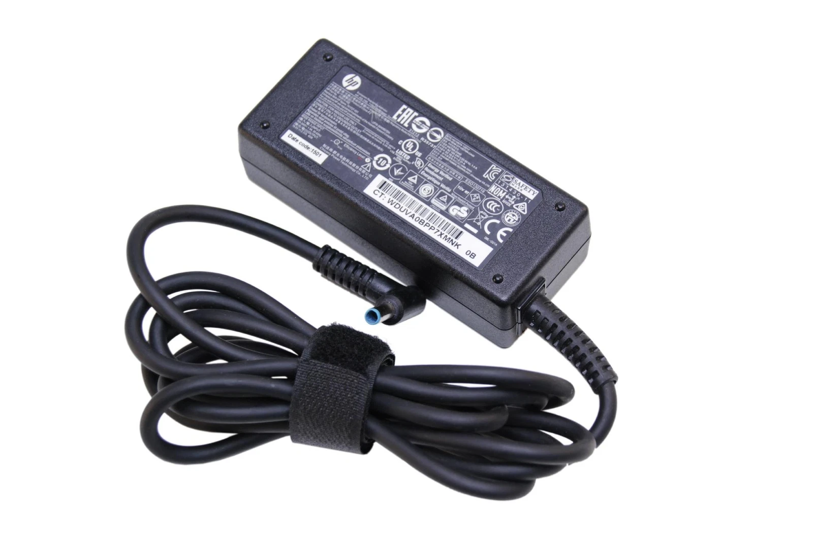 Chargeur pour ordinateur portable HP – Embout bleu – Image 2
