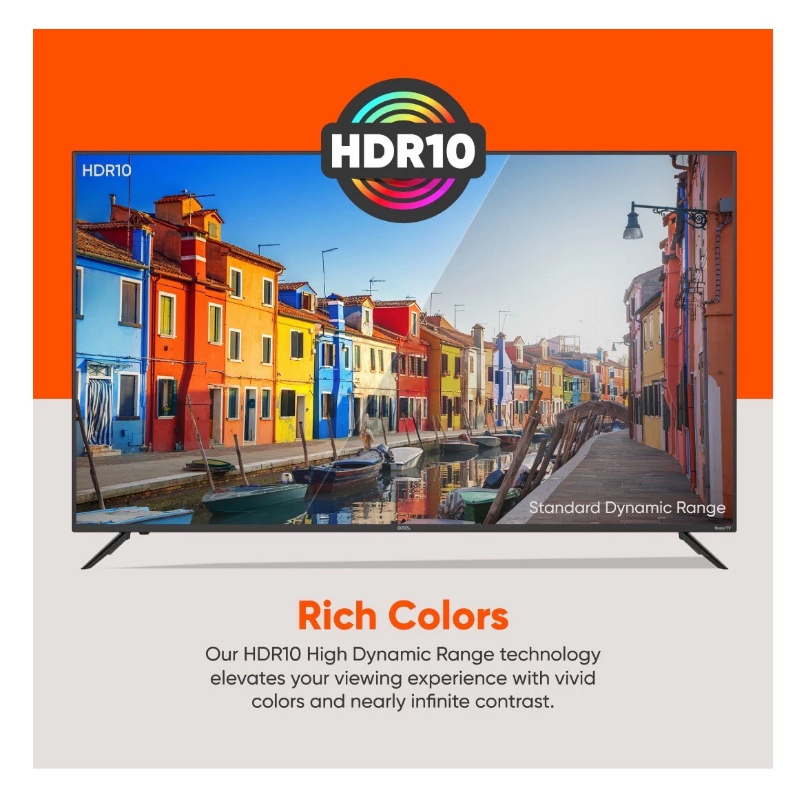 TV 75″ – Smart TV 4K UHD onn. Roku – Image 7