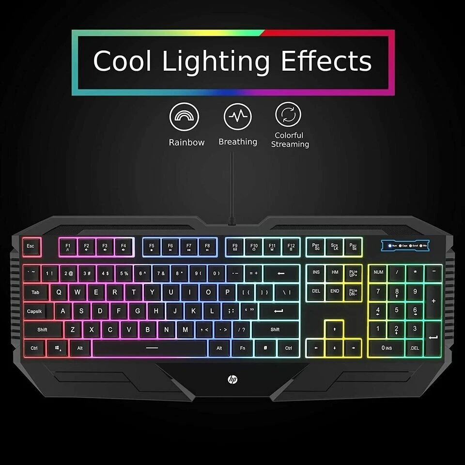 HP Gaming Keyboard K110 – Clavier Gaming Filaire – Image 3